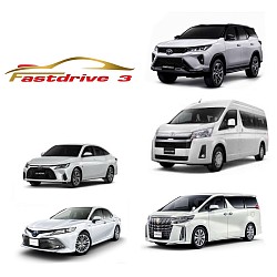 24-hour car rental service with driver